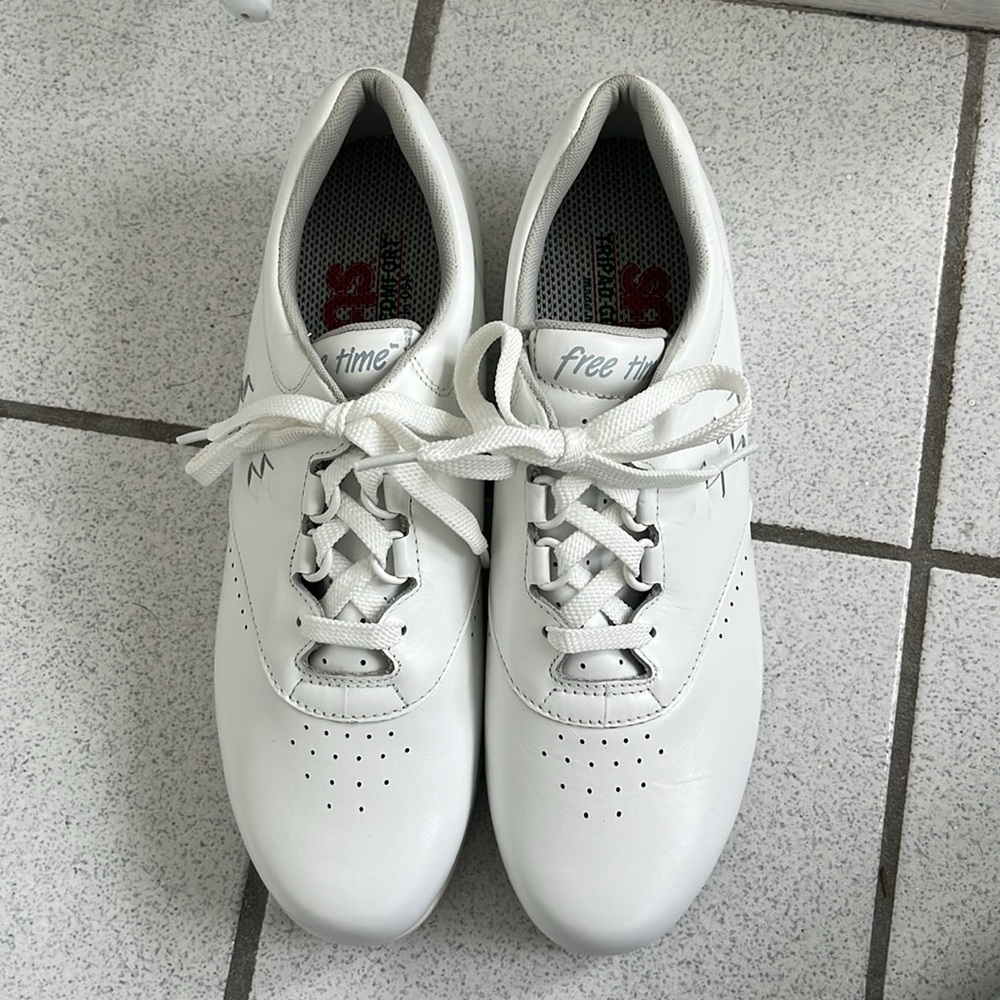 SAS Womens Ft Mesh White Walking Shoes - Size 8.5 - Picture 3 of 10